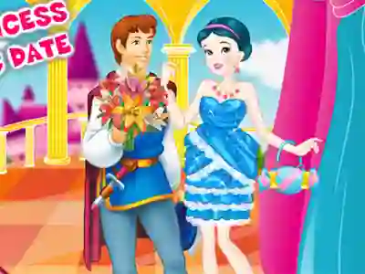 Jwèt White Princess Romantic Date sou entènèt