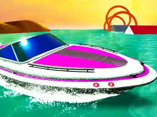Jwèt Jet Boat Racing sou entènèt