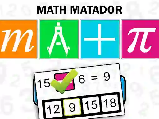 Jwèt Math Matador sou entènèt