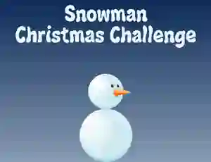 Jwèt Snowman Christmas Challenge sou entènèt