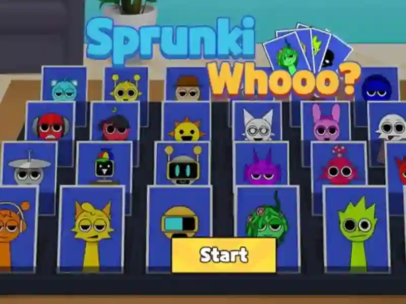 Jwèt Sprunki Whooo? sou entènèt