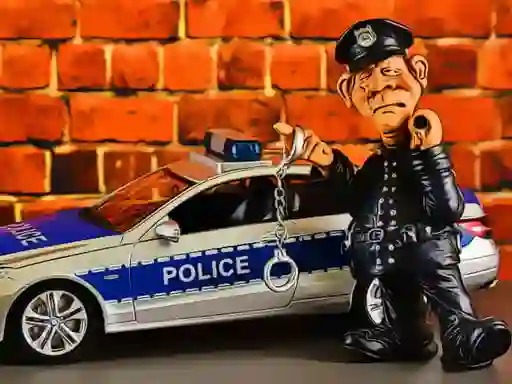 Jwèt Police Officers Puzzle sou entènèt