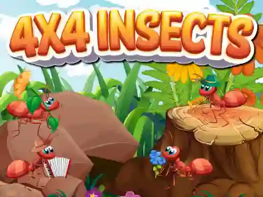 Jwèt 4x4 Insects sou entènèt