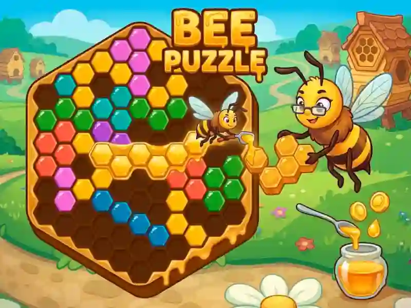 Jwèt Bee Puzzle sou entènèt
