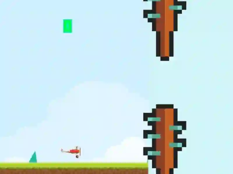 Jwèt Tappy Plane 2D sou entènèt