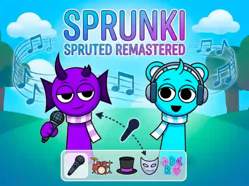 Jwèt Sprunki Spruted Remastered sou entènèt