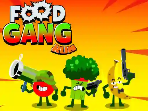 Jwèt Food Gang Run sou entènèt