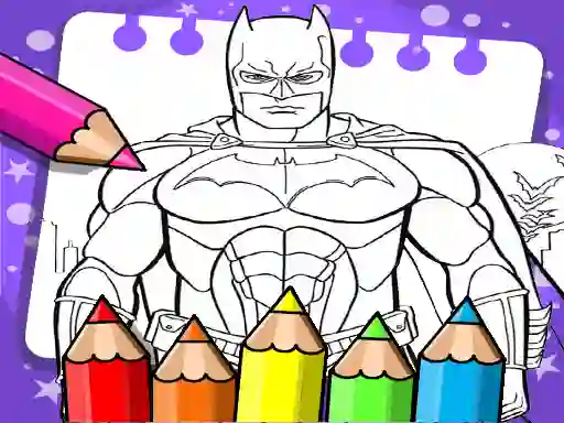 Jwèt Batman Beyond Coloring Book sou entènèt