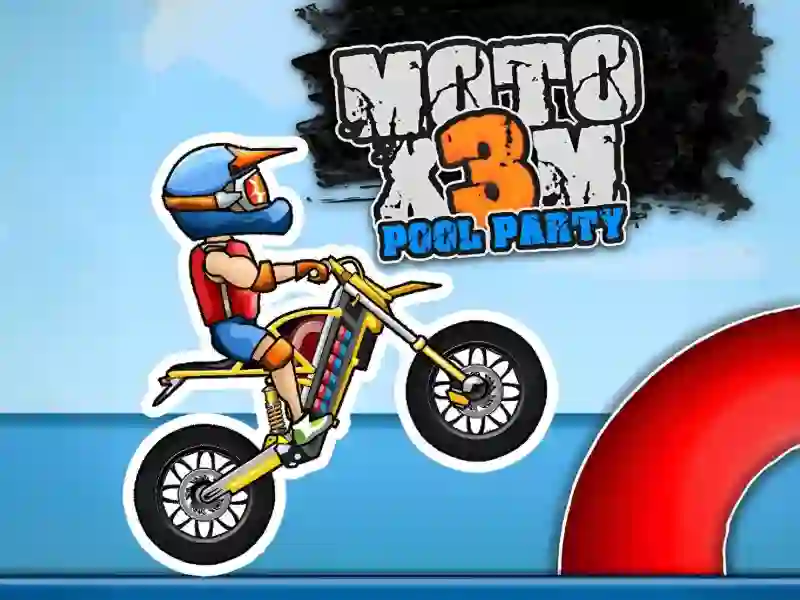 Jwèt Moto X3M  Pool Party sou entènèt