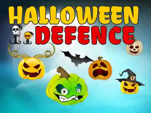Jwèt Halloween Defence sou entènèt