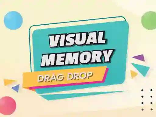 Jwèt Visual Memory Drag Drop sou entènèt
