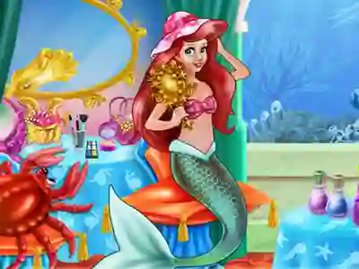 Jwèt Mermaid Makeup Room sou entènèt