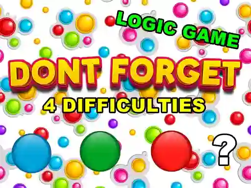 Jwèt Dont Forget sou entènèt