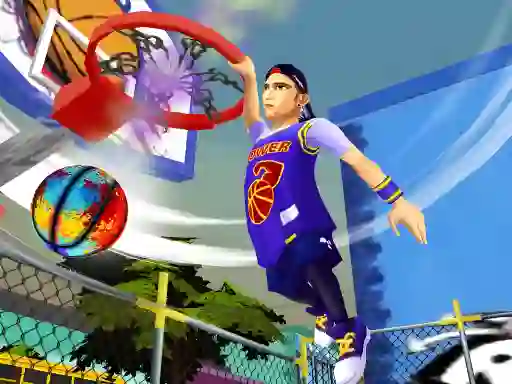 Jwèt Basketball.io 2.0 NBA sou entènèt