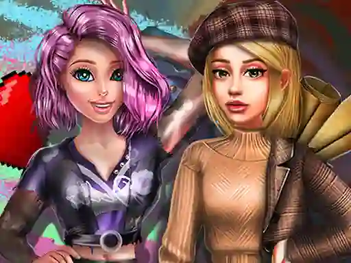 Jwèt 2022 Dark Academia to Egirl Dress up sou entènèt
