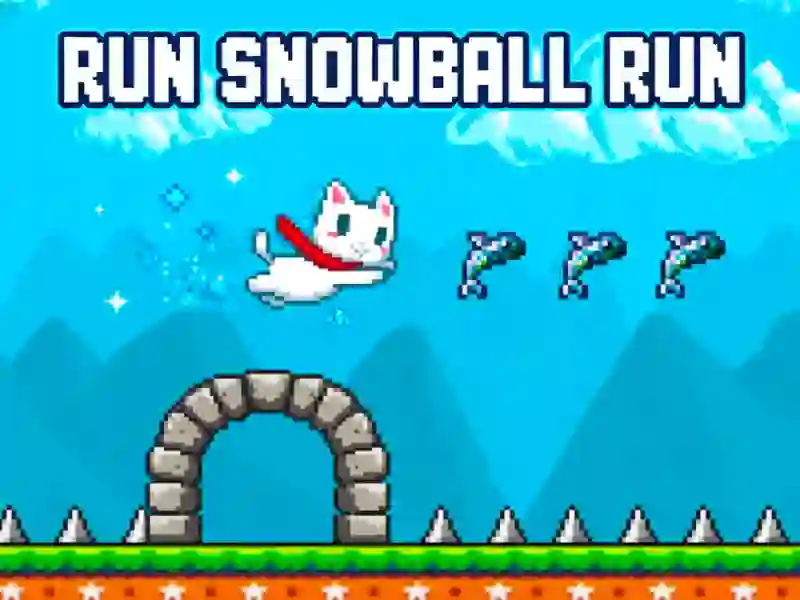 Jwèt Run Snowball Run sou entènèt