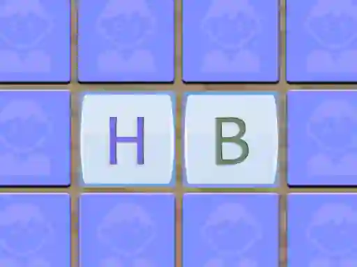 Jwèt Alphabet Memory Game sou entènèt