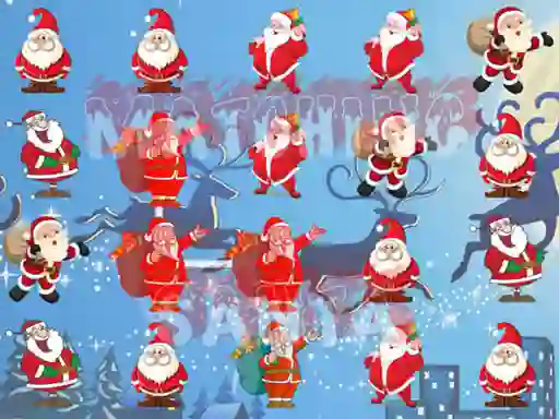 Jwèt Matching Santa sou entènèt