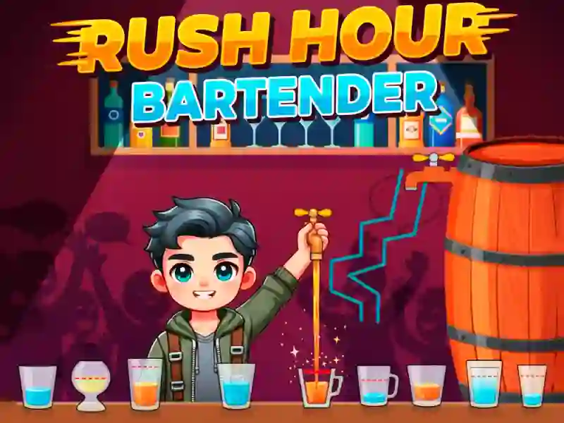 Jwèt Rush Hour Bartender sou entènèt