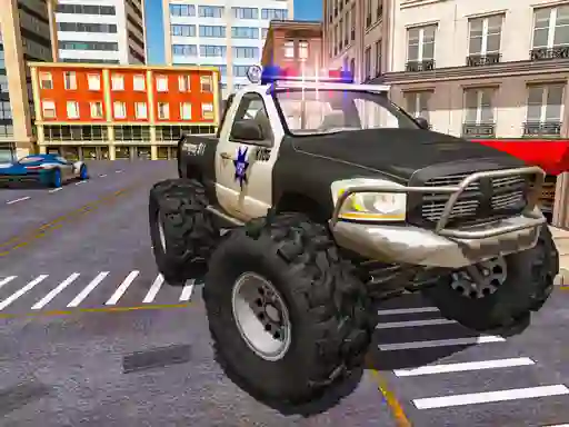 Jwèt Police Truck Driver Simulator sou entènèt