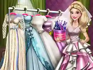 Jwèt Dove Wedding Dolly Dress Up sou entènèt