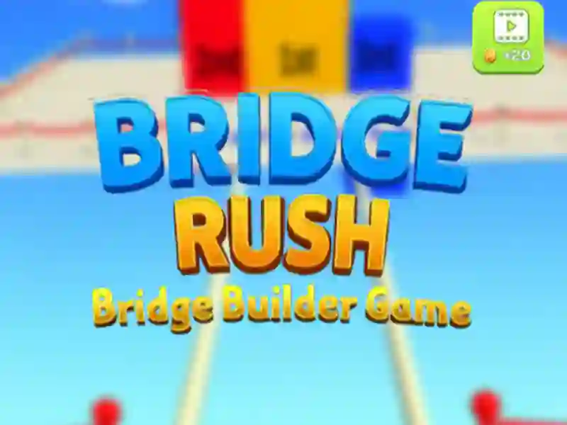 Jwèt Bridge Rush Bridge Builder Game sou entènèt