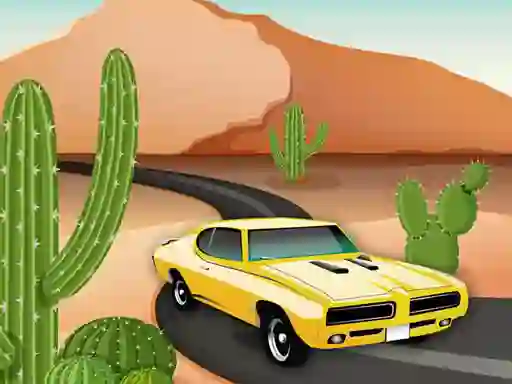 Jwèt Desert Car Race sou entènèt