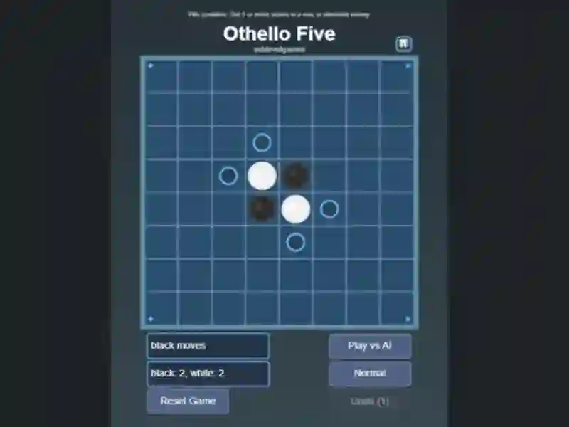 Jwèt Othello Five sou entènèt