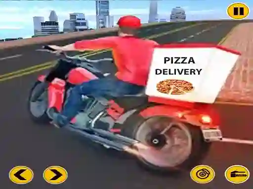 Jwèt Big Pizza Delivery Boy Simulator sou entènèt