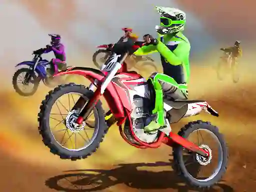 Jwèt Dirt Bike MotoCross sou entènèt