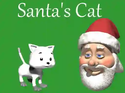 Jwèt Santa's Cat sou entènèt