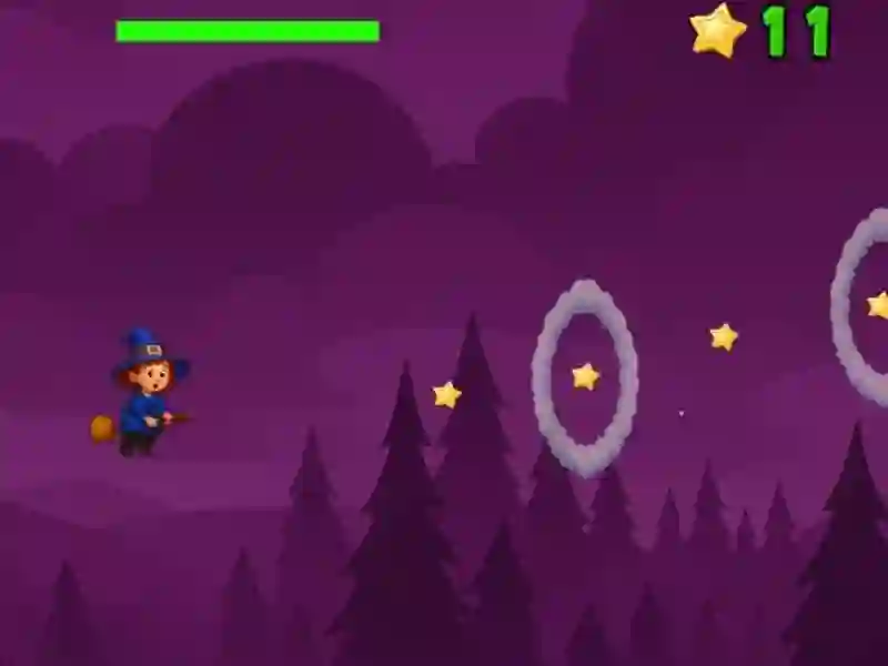 Jwèt Stunt Witch 2 sou entènèt