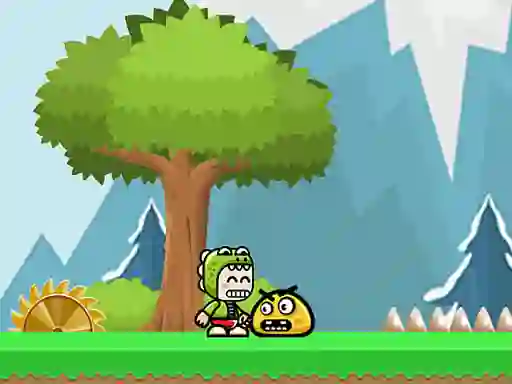 Jwèt Adventure Of Green Kid sou entènèt