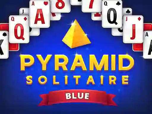 Jwèt Pyramid Solitaire Blue sou entènèt