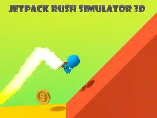 Jwèt Jetpack Rush Simulator 3D sou entènèt