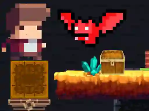 Jwèt Tiny Man and Red Bat sou entènèt