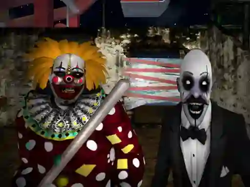 Jwèt Slender Clown: Be Afraid Of It sou entènèt