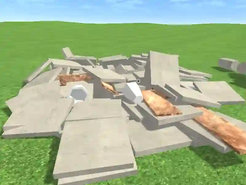 Jwèt Destruction Simulator sou entènèt
