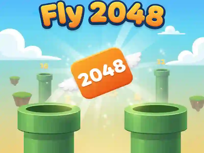 Jwèt Fly 2048 sou entènèt