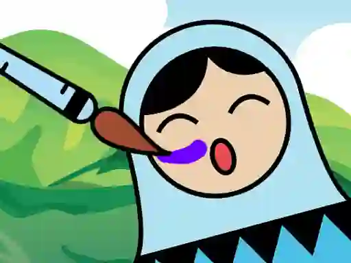 Jwèt Babushka Coloring sou entènèt