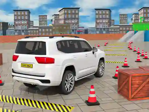 Jwèt Prado Car Parking Games Sim sou entènèt