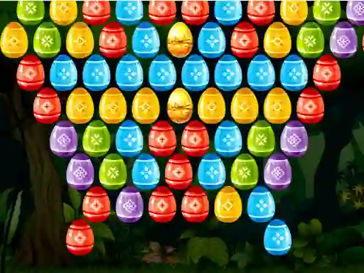 Jwèt Easter Bubble Shooter sou entènèt