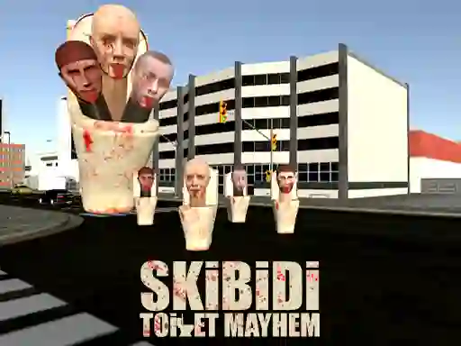 Jwèt Skibidi Toilet Mayhem sou entènèt