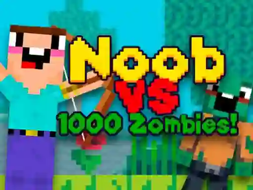 Jwèt Noob vs 1000 Zombies sou entènèt