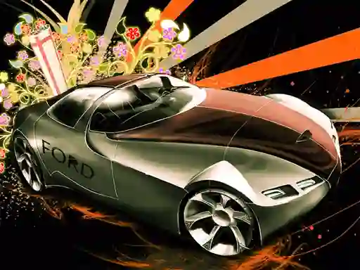 Jwèt Cool Cars Jigsaw Puzzle 2 sou entènèt