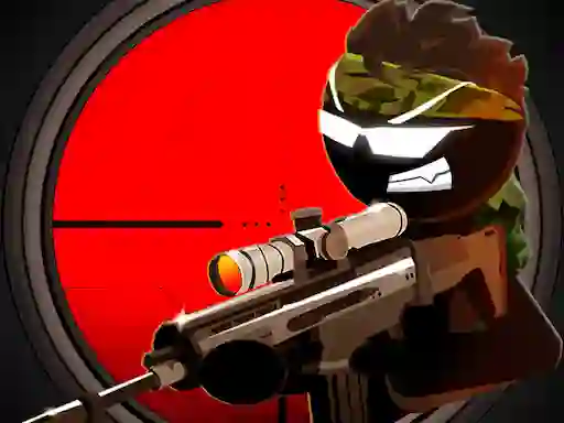 Jwèt Stickman Sniper 3 sou entènèt