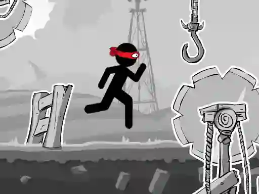 Jwèt Stickman Adventures sou entènèt