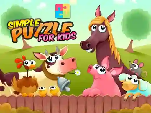 Jwèt Simple Puzzle For Kids sou entènèt