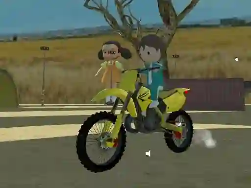Jwèt MSK Squid Game Motorcycle Stunts sou entènèt