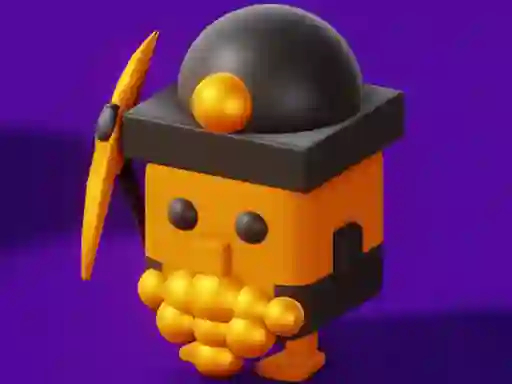 Jwèt Crossy Miners sou entènèt